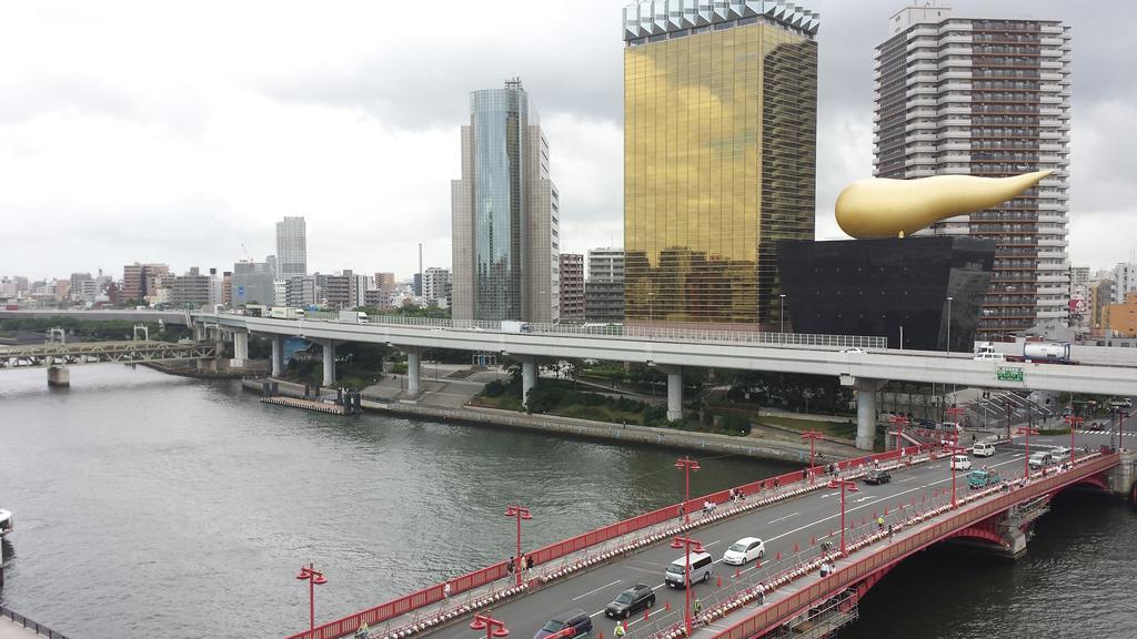 Capsule Hotel Asakusa Riverside Tokio Zewnętrze zdjęcie